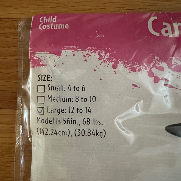 Candy Corn Witch Costume Girls Size Large Size 12-14 Halloween Costume - Picture 2 of 13